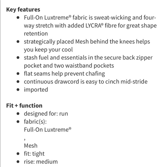 Lululemon Inspire Crop II Star Crushed Coal Black - Picture 2 of 8